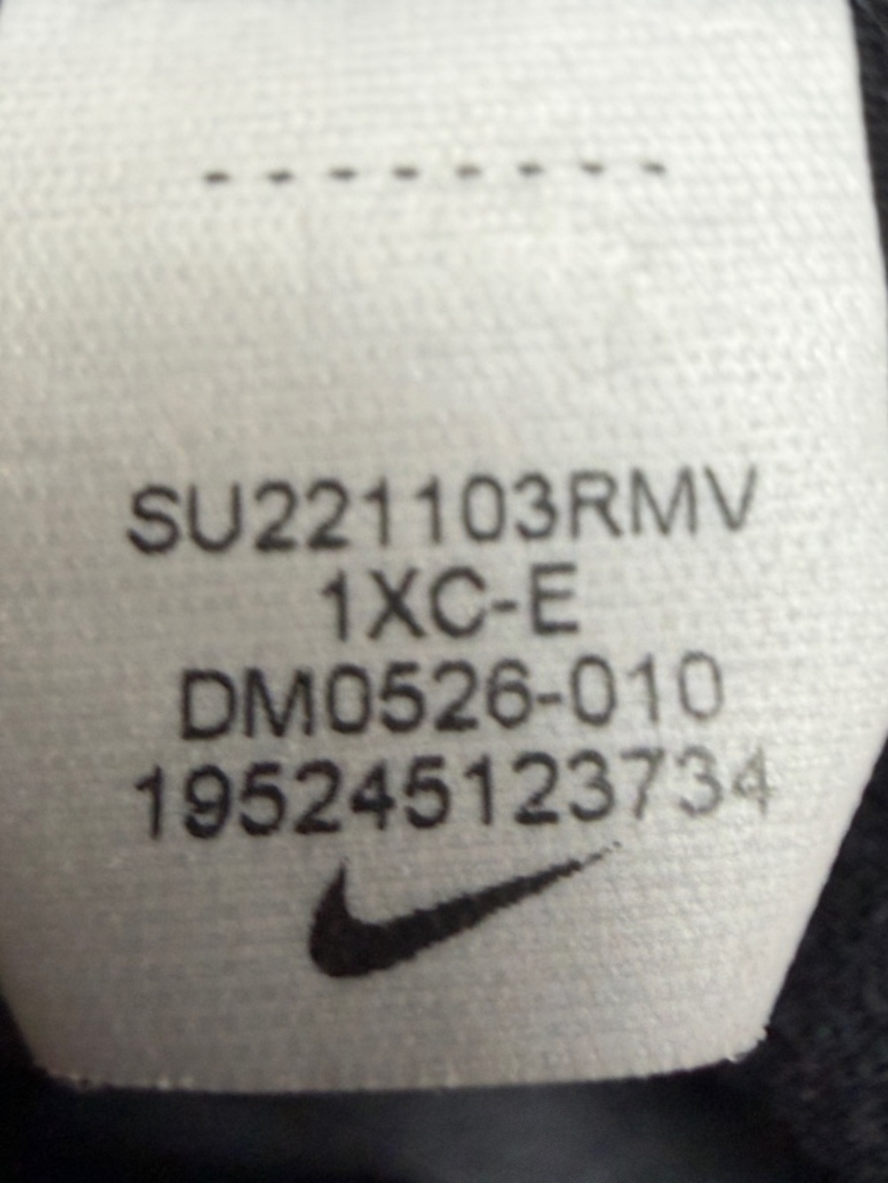 Nike Alate Minimalist Dri-FIT Padded Sports Bra Black Size 1X (Fits C-E) - Picture 7 of 9